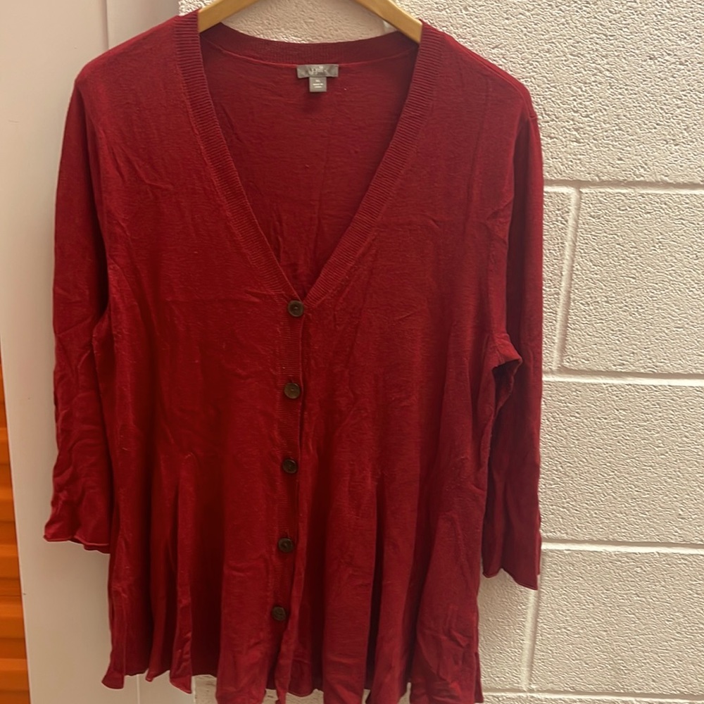 Used J.Jill size XL color red